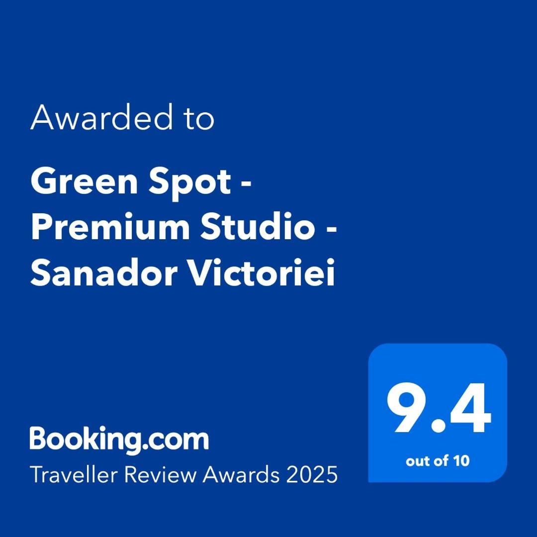 Green Spot - Premium Studio - Sanador Victoriei Bukarest Eksteriør billede